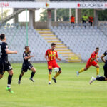 22.6.2016 Kielce. Piłkarze Korony Kielce rozegrali z Jagiellonią Białystok pierwszy przed nowym sezonem sparing. / Wojciech Habdas / Radio Kielce