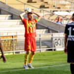 22.6.2016 Kielce. Piłkarze Korony Kielce rozegrali z Jagiellonią Białystok pierwszy przed nowym sezonem sparing. / Wojciech Habdas / Radio Kielce