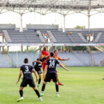 22.6.2016 Kielce. Piłkarze Korony Kielce rozegrali z Jagiellonią Białystok pierwszy przed nowym sezonem sparing. / Wojciech Habdas / Radio Kielce