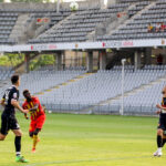 22.6.2016 Kielce. Piłkarze Korony Kielce rozegrali z Jagiellonią Białystok pierwszy przed nowym sezonem sparing. / Wojciech Habdas / Radio Kielce