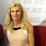 23.6.2016 Kielce. Prezentacja ramówki wakacyjnej Radia Kielce. Konferencja prasowa. Renata Morąg, sekretarz redakcji Radia Kielce. / Wojciech Habdas / Radio Kielce