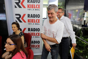 23.6.2016 Kielce. Prezentacja ramówki wakacyjnej Radia Kielce. Konferencja prasowa. / Wojciech Habdas / Radio Kielce