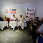 23.6.2016 Kielce. Prezentacja ramówki wakacyjnej Radia Kielce. Konferencja prasowa. / Wojciech Habdas / Radio Kielce