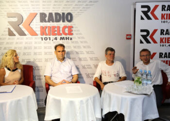 23.6.2016 Kielce. Prezentacja ramówki wakacyjnej Radia Kielce. Konferencja prasowa. / Wojciech Habdas / Radio Kielce