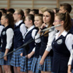23.6.2016 Kielce. Wojewódzkie zakończenie roku szkolnego w Zespole Szkół Katolickich Diecezji Kieleckiej w Kielcach, ul. św. Stanisława Kostki 17 / Wojciech Habdas / Radio Kielce