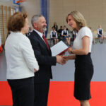 23.6.2016 Kielce. Wojewódzkie zakończenie roku szkolnego w Zespole Szkół Katolickich Diecezji Kieleckiej w Kielcach, ul. św. Stanisława Kostki 17. / Wojciech Habdas / Radio Kielce