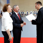 23.6.2016 Kielce. Wojewódzkie zakończenie roku szkolnego w Zespole Szkół Katolickich Diecezji Kieleckiej w Kielcach, ul. św. Stanisława Kostki 17 / Wojciech Habdas / Radio Kielce