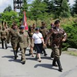 26.06.2016. Kałków-Godów. Pielgrzymka Związku Żołnierzy Narodowych Sił Zbrojnych / Wojciech Habdas / Radio Kielce