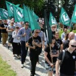 26.06.2016. Kałków-Godów. Pielgrzymka Związku Żołnierzy Narodowych Sił Zbrojnych / Wojciech Habdas / Radio Kielce