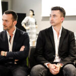 28.6.2016 Kielce. Kielecki Park Technologiczny przygotował projekt pn. Workshop Fashion Design, którego mentorami zostali Marcin Paprocki i Mariusz Brzozowski, projektanci z najbardziej znanego w Polsce modowego duetu. / Wojciech Habdas / Radio Kielce