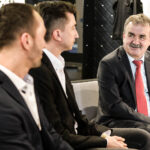 28.6.2016 Kielce. Kielecki Park Technologiczny przygotował projekt pn. Workshop Fashion Design, którego mentorami zostali Marcin Paprocki i Mariusz Brzozowski, projektanci z najbardziej znanego w Polsce modowego duetu. / Wojciech Habdas / Radio Kielce