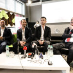 28.6.2016 Kielce. Kielecki Park Technologiczny przygotował projekt pn. Workshop Fashion Design, którego mentorami zostali Marcin Paprocki i Mariusz Brzozowski, projektanci z najbardziej znanego w Polsce modowego duetu. / Wojciech Habdas / Radio Kielce