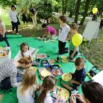 01.06.2016. W Parku Miejskim zamontowane zostały hamaki / Wojciech Habdas / Radio Kielce