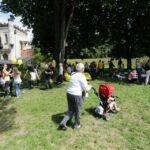 01.06.2016. W Parku Miejskim zamontowane zostały hamaki / Wojciech Habdas / Radio Kielce