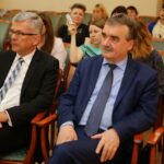 01.06.2016. Władze Kielc zostały wyróżnione Senackim Orłem, w uznaniu zasług w działalności na rzecz Polonii i Polaków / Wojciech Habdas / Radio Kielce