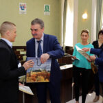 3.6.2016 Kielce. Prezydent Wojciech Lubawski podziękował młodym sportowcom. / Wojciech Habdas / Radio Kielce