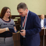 3.6.2016 Kielce. Prezydent Wojciech Lubawski podziękował młodym sportowcom. / Wojciech Habdas / Radio Kielce