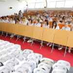 3.6.2016 Kielce. Czepkowanie studentek pielęgniarstwa i położnictwa / Wojciech Habdas / Radio Kielce