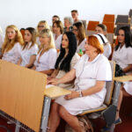 3.6.2016 Kielce. Czepkowanie studentek pielęgniarstwa i położnictwa / Wojciech Habdas / Radio Kielce