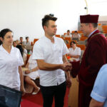 3.6.2016 Kielce. Czepkowanie studentek pielęgniarstwa i położnictwa / Wojciech Habdas / Radio Kielce