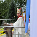 4.6.2016 Kielce. Uroczystości 25-lecia pobytu św. Jana Pawła II w Kielcach. Biskup Jan Piotrowski. / Wojciech Habdas / Radio Kielce