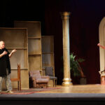 7.6.2016 Kielce. Próba spektaklu "Szalbierz" w Teatrze Żeromskiego. / Wojciech Habdas / Radio Kielce