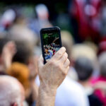 07.06.2016 Busko Zdrój. Prezydent RP Andrzej Duda spotkał się z mieszkańcami i kuracjuszami. / Wojciech Habdas / Radio Kielce