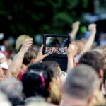 07.06.2016 Busko Zdrój. Prezydent RP Andrzej Duda spotkał się z mieszkańcami i kuracjuszami. / Wojciech Habdas / Radio Kielce