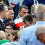 07.06.2016 Busko Zdrój. Prezydent RP Andrzej Duda spotkał się z mieszkańcami i kuracjuszami. / Wojciech Habdas / Radio Kielce