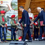 07.06.2016 Busko Zdrój. Prezydent RP Andrzej Duda spotkał się z mieszkańcami i kuracjuszami. / Wojciech Habdas / Radio Kielce