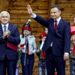 07.06.2016 Busko Zdrój. Prezydent RP Andrzej Duda spotkał się z mieszkańcami i kuracjuszami. / Wojciech Habdas / Radio Kielce