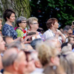 07.06.2016 Busko Zdrój. Prezydent RP Andrzej Duda spotkał się z mieszkańcami i kuracjuszami. / Wojciech Habdas / Radio Kielce