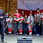 07.06.2016 Busko Zdrój. Prezydent RP Andrzej Duda spotkał się z mieszkańcami i kuracjuszami. / Wojciech Habdas / Radio Kielce