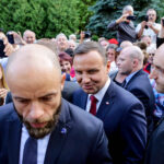 07.06.2016 Busko Zdrój. Prezydent RP Andrzej Duda spotkał się z mieszkańcami i kuracjuszami. / Wojciech Habdas / Radio Kielce