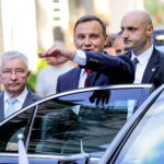 07.06.2016 Busko Zdrój. Prezydent RP Andrzej Duda spotkał się z mieszkańcami i kuracjuszami. / Wojciech Habdas / Radio Kielce