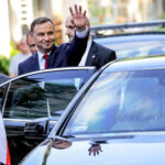 07.06.2016 Busko Zdrój. Prezydent RP Andrzej Duda spotkał się z mieszkańcami i kuracjuszami. / Wojciech Habdas / Radio Kielce