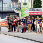 07.06.2016 Busko Zdrój. Prezydent RP Andrzej Duda spotkał się z mieszkańcami i kuracjuszami. / Wojciech Habdas / Radio Kielce