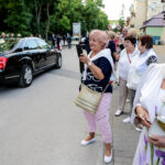 07.06.2016 Busko Zdrój. Prezydent RP Andrzej Duda spotkał się z mieszkańcami i kuracjuszami. / Wojciech Habdas / Radio Kielce