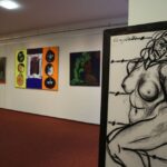 08.06.2016. Wernisaż wystawy malarstwa Mariana Czapli / Wojciech Habdas / Radio Kielce