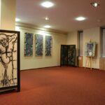 08.06.2016. Wernisaż wystawy malarstwa Mariana Czapli / Wojciech Habdas / Radio Kielce