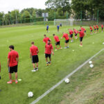 9.6.2016 Kielce. Pierwszy trening Korony przed nowym sezonem / Wojciech Habdas / Radio Kielce