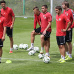 9.6.2016 Kielce. Pierwszy trening Korony przed nowym sezonem / Wojciech Habdas / Radio Kielce