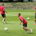 9.6.2016 Kielce. Pierwszy trening Korony przed nowym sezonem / Wojciech Habdas / Radio Kielce