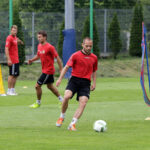 9.6.2016 Kielce. Pierwszy trening Korony przed nowym sezonem / Wojciech Habdas / Radio Kielce