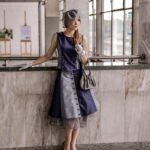 10.6.2016 Kielce. Pokaz mody „Jeans i nie tylko...”, podczas którego swoje projekty zaprezentowali studenci III roku wzornictwa Instytutu Sztuk Pięknych UJK. / Wojciech Habdas / Radio Kielce