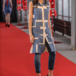 10.6.2016 Kielce. Pokaz mody „Jeans i nie tylko...”, podczas którego swoje projekty zaprezentowali studenci III roku wzornictwa Instytutu Sztuk Pięknych UJK. / Wojciech Habdas / Radio Kielce