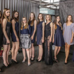 10.6.2016 Kielce. Pokaz mody „Jeans i nie tylko...”, podczas którego swoje projekty zaprezentowali studenci III roku wzornictwa Instytutu Sztuk Pięknych UJK. / Wojciech Habdas / Radio Kielce