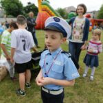 11.06.2016. Happening pod hasłem "Kostka biega po kostce do Kostki” w Zespole Szkół Katolickich Diecezji Kieleckiej / Wojciech Habdas / Radio Kielce