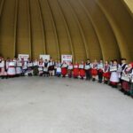 11.06.2016. Finałowy koncert 40. Buskich Spotkań z Folklorem w parku miejskim w Kielcach / Wojciech Habdas / Radio Kielce