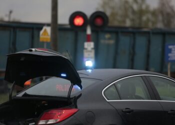 Tragiczny wypadek na przejeździe kolejowym w Zagnańsku (27 kwietnia 2016) / Jarosław Kubalski / Radio Kielce